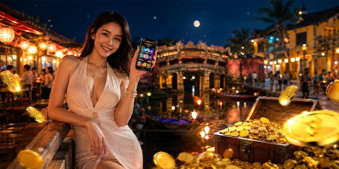 Người dùng tại Hội An theo dõi esports và giải trí đêm trên mobile
